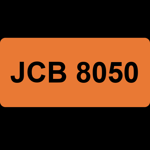 JCB 8050